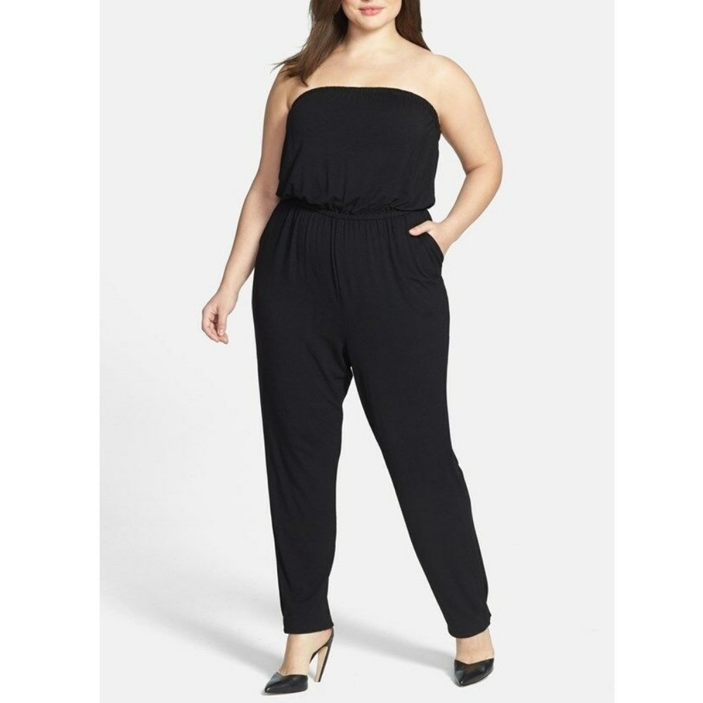 'Ess Ray 260' Strapless Jumpsuit